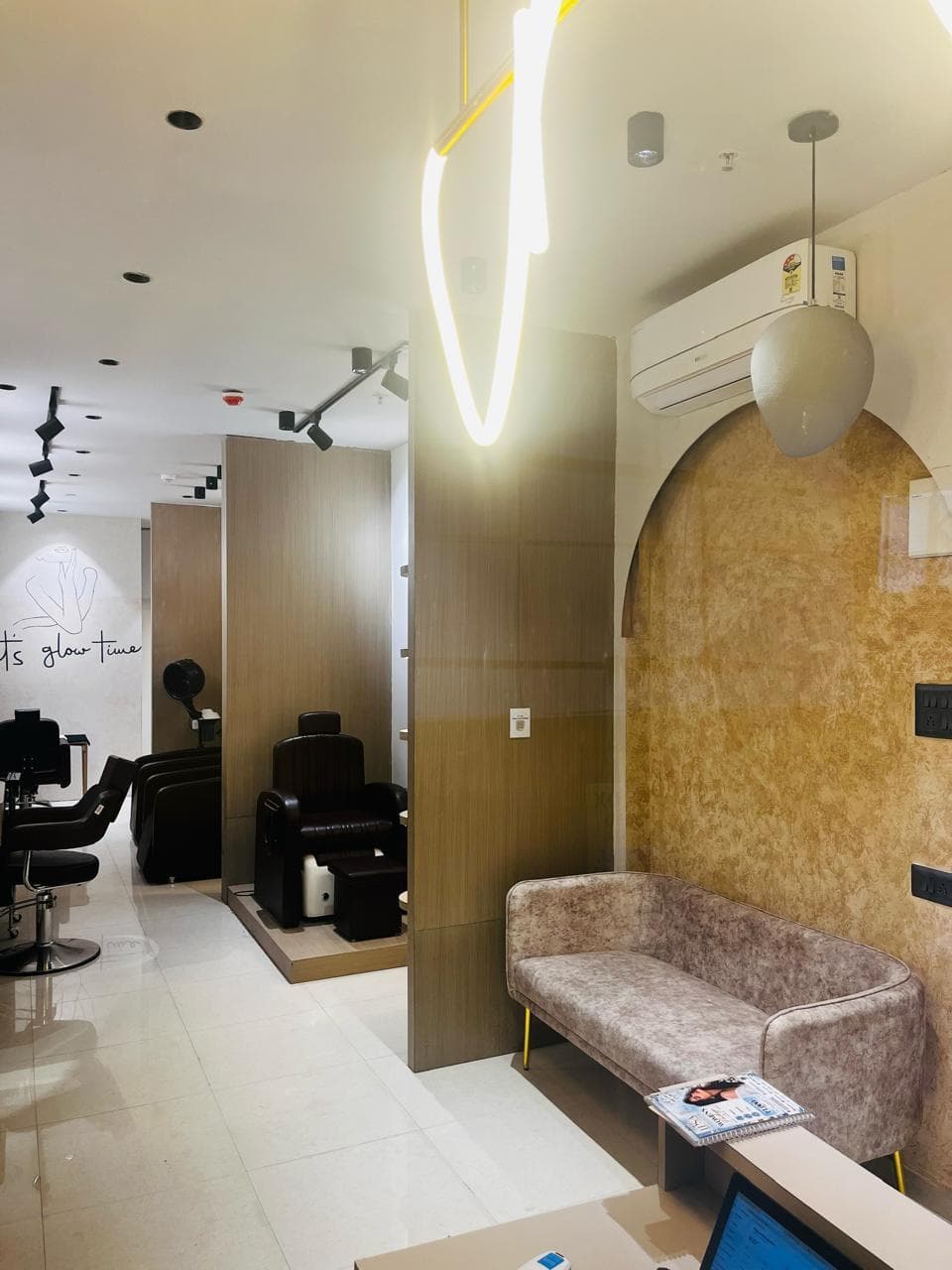 The lounge seating inside IPSA